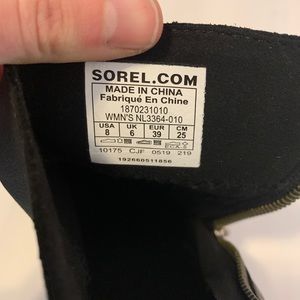 Sorel wedge boots